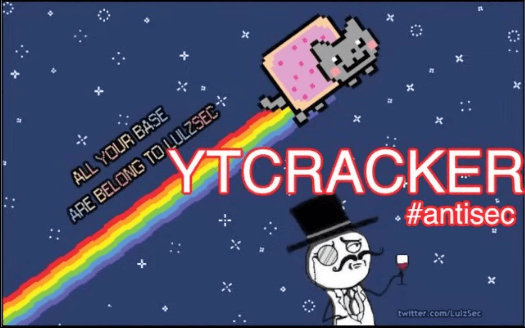 Antisec, The LulzSec Anthem, YTCracker, 2011