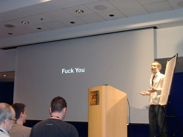 Fuck you